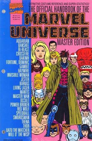Official Handbook Of The Marvel Universe Master Edition #21 With Polybag