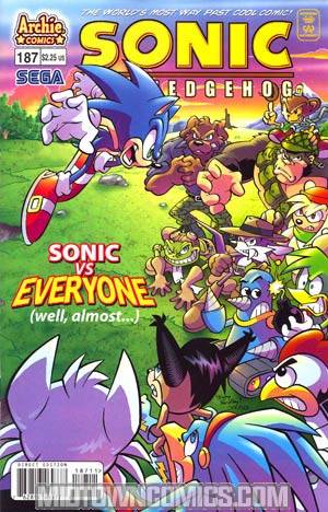 Sonic The Hedgehog Vol 2 #187