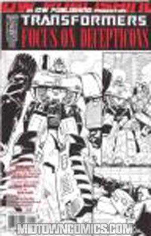 Transformers Focus On Decepticons Incentive 2008 Sneak Peek Variant Cover