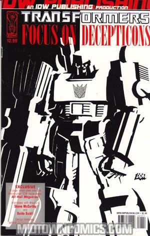 Transformers Focus On Decepticons Regular Don Figueroa Cover