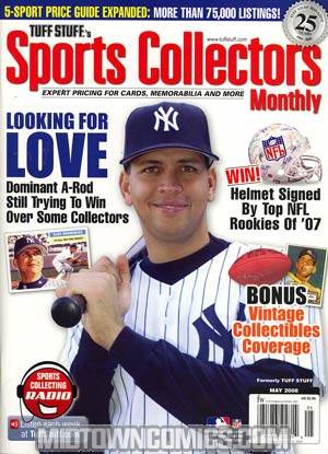 Tuff Stuffs Sports Collectors Monthly Vol 25 #2 May 2008