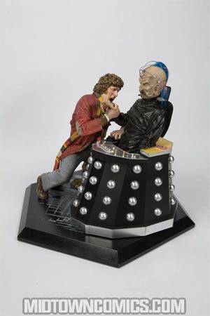 Doctor Who Classic Series Doctor And Davros Statue