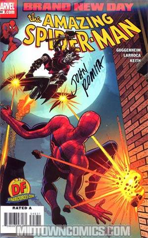 Amazing Spider-Man Vol 2 #549 Cover D DF Exclusive John Romita Sr Variant Cover Signed By John Romita Sr