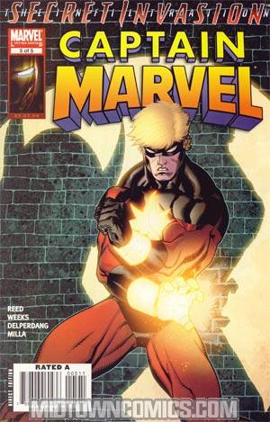 Captain Marvel Vol 5 #5 (Secret Invasion Infiltration Tie-In)