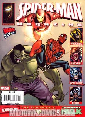 Spider-Man Iron Man Hulk Magazine