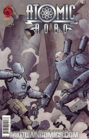 Atomic Robo #5 Cover B 2nd Ptg