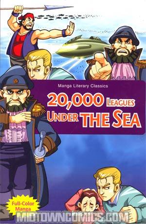Manga Literary Classics 20000 Leagues Under The Sea GN