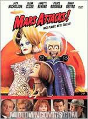 Mars Attacks DVD