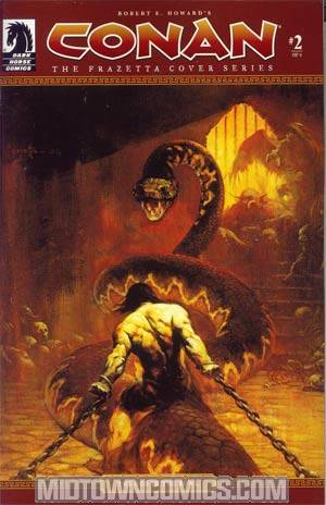 Robert E Howards Conan The Frazetta Cover Series #2 God In The Bowl