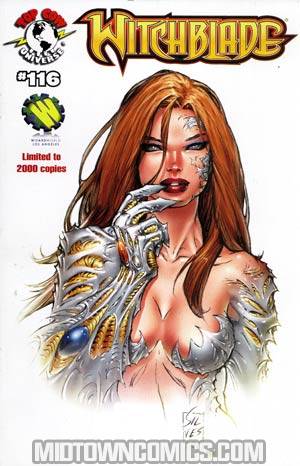 Witchblade #116 WWLA Mark Silverstri Variant Cover