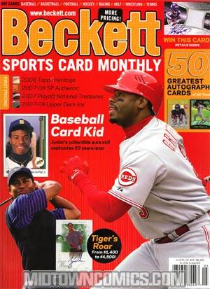 Beckett Sports Card Monthly #278 May 2008