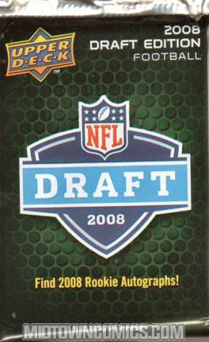Upper Deck 2008 Draft Edition NFL Trading Cards Pack