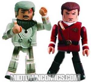 Star Trek Minimates Series 4 Admiral Kirk & Engineering Scotty 2-Pack