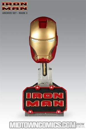 Iron Man Helm Mark 3 Marvel Archive Set