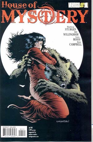 House Of Mystery Vol 2 #1 Incentive Bernie Wrightson Variant Cover