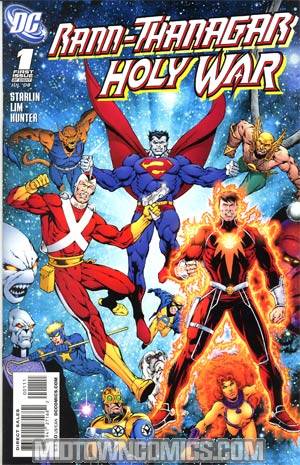 Rann Thanagar Holy War #1 Cover A Regular Jim Starlin Cover