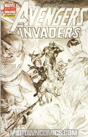 Avengers Invaders #1 Cover C Incentive Alex Ross Sketch Cover
