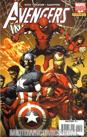 Avengers Invaders #1 Incentive David Finch Variant Cover