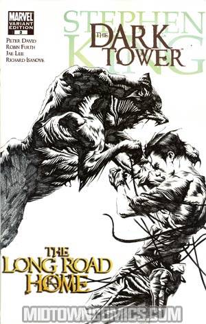 Dark Tower Long Road Home #3 Cover C Incentive Jae Lee Sketch Variant Cover