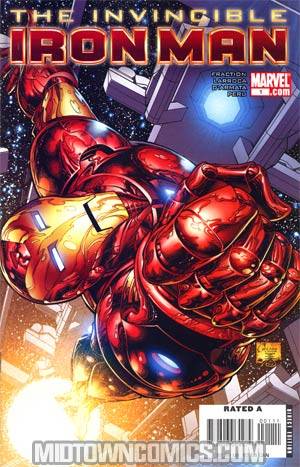 Invincible Iron Man #1 Cover B 1st Ptg Regular Joe Quesada Cover