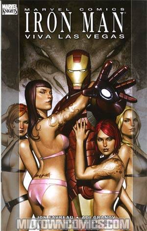 Iron Man Viva Las Vegas #1 1st Ptg Regular Adi Granov Cover