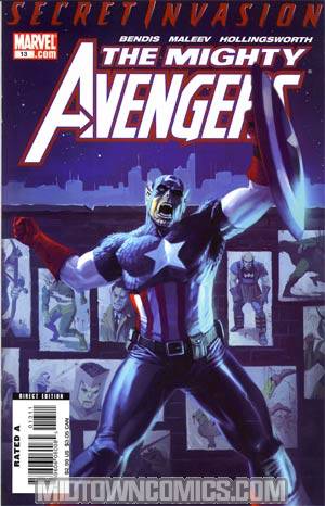 Mighty Avengers #13 Cover A 1st Ptg (Secret Invasion Tie-In)
