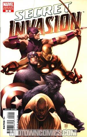 Secret Invasion #2 Cover B Incentive Steve McNiven Variant Cover