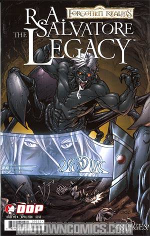 Forgotten Realms The Legend Of Drizzt Book 7 The Legacy #2 Cvr A Atkins