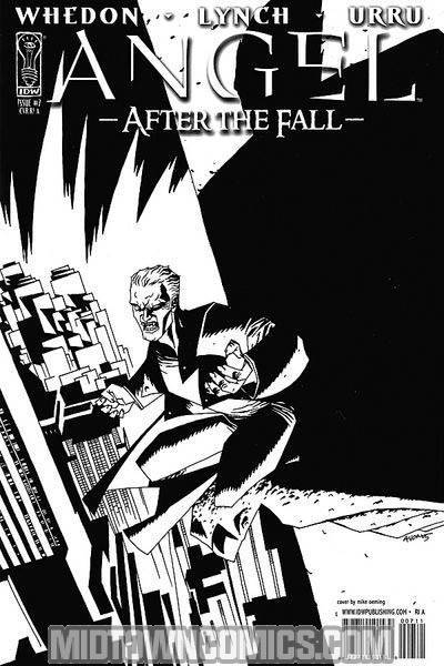 Angel After The Fall #7 Cover D Incentive Michael Avon Oeming Sketch Variant Cover        