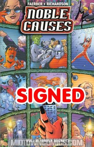 Noble Causes Vol 2 Family Secrets TP Signed By Jay Faerber