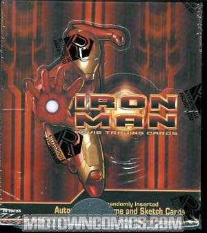 Iron Man Movie Trading Cards Pack