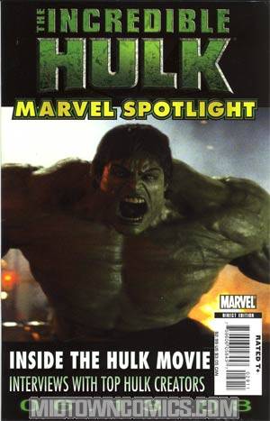 Marvel Spotlight Incredible Hulk Movie