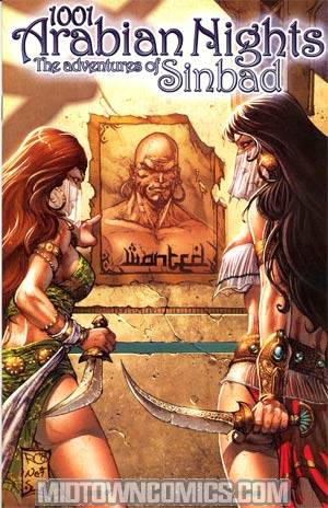 1001 Arabian Nights Adventures Of Sinbad #0 Cover B Limited Edition Exclusive Wanted Variant Cover