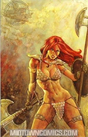 Red Sonja Vol 4 #26 Cover G Fantastic Realm Exclusive Homs Virgin Cover