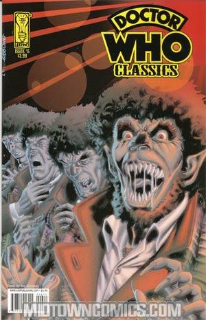 Doctor Who Classics #6 Cover A Regular Joe Corroney Cover