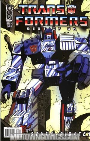 Transformers Best Of UK Space Pirates #3 Incentive Retro Art Variant Cover