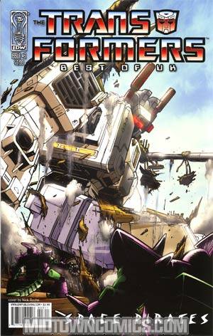 Transformers Best Of UK Space Pirates #3 Regular Nick Roche Cover