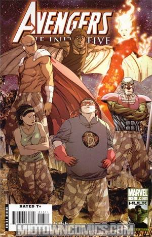 Avengers The Initiative #13 Regular Steve Uy Cover