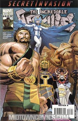 Incredible Hercules #117 Cover A 1st Ptg (Secret Invasion Tie-In)