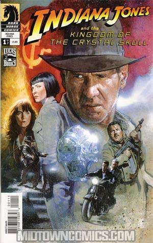 Indiana Jones And The Kingdom Of The Crystal Skull #1 Hugh Fleming Cover