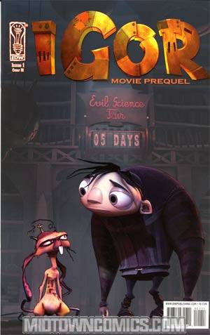 Igor Movie Prequel #1 Cover A Regular Grant Bond Cover