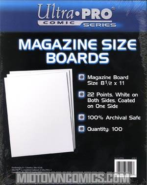 Product Details: 100 Magazine BOARDS