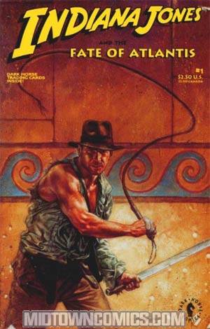 Indiana Jones Fate Of Atlantis #1 w/ Cards