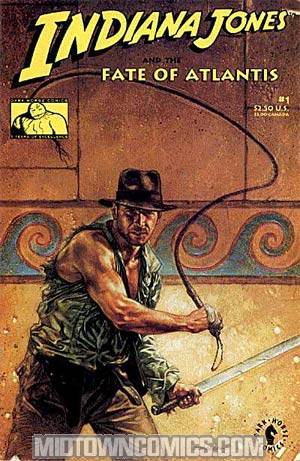 Indiana Jones Fate Of Atlantis #1 w/o Cards