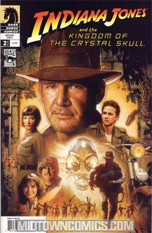 Indiana Jones And The Kingdom Of The Crystal Skull #2 Drew Struzan Cover