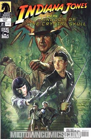 Indiana Jones And The Kingdom Of The Crystal Skull #2 Hugh Fleming Cover