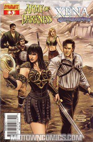 Army Of Darkness Xena Why Not #3 Cover B Fabiano Neves Cover