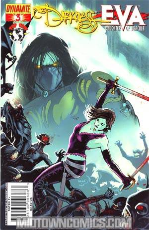 Darkness vs Eva #3 Cover A Paul Renaud Cover