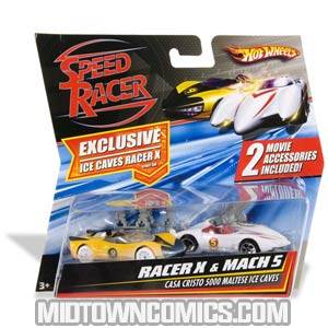 Hot Wheels Speed Racer Racer X & Mach 5 2-Pack Vehicles