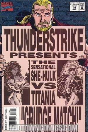 Thunderstrike #16 Cover B Double Feature Edition